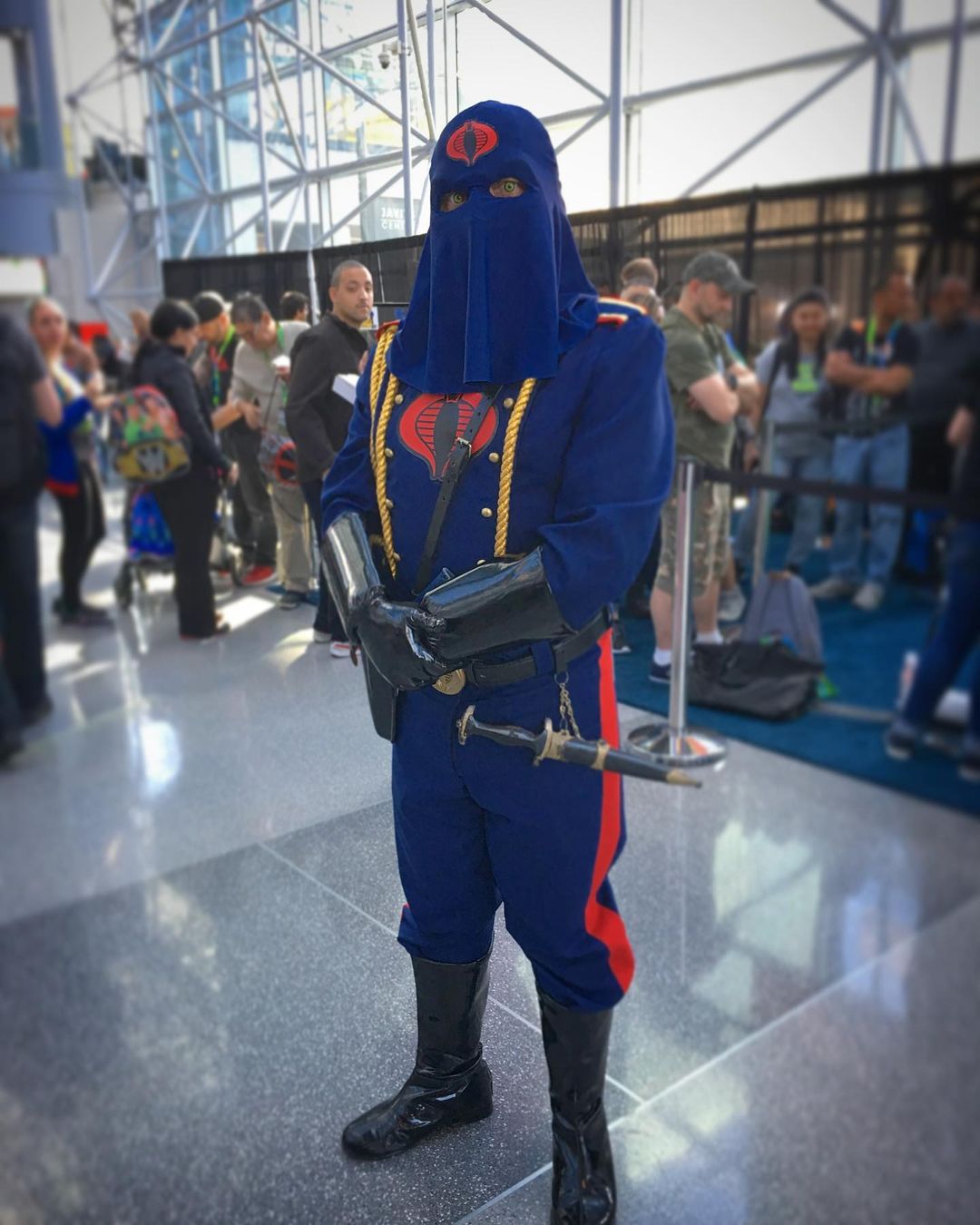 Cobra Commander NYCC 2019 ODNS Cosplay