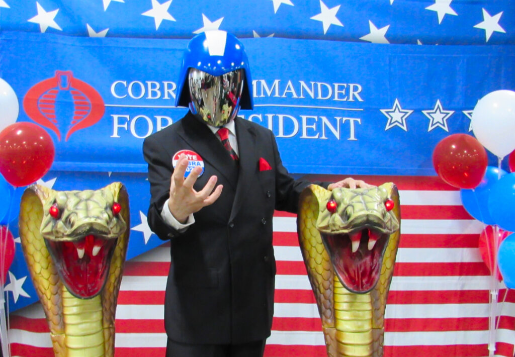 Cobra Commander wins Thy Geekdom Con
