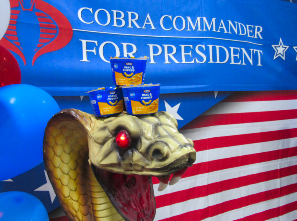 Cobra delivers free Mac N' Cheese